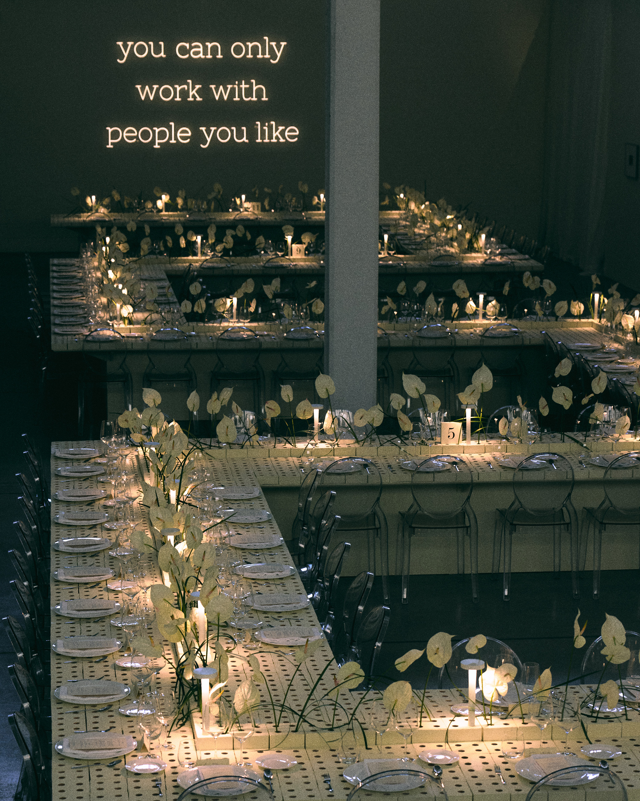 You can only work with people you like